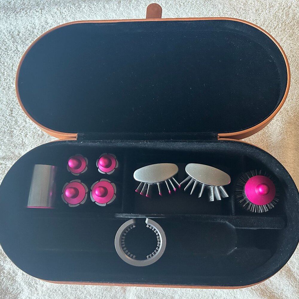 Dyson airwrap full accessories kit and box - no wand